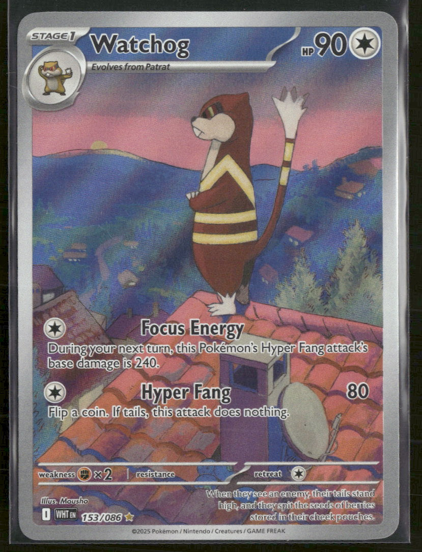 SV: White Flare Watchog #153/086