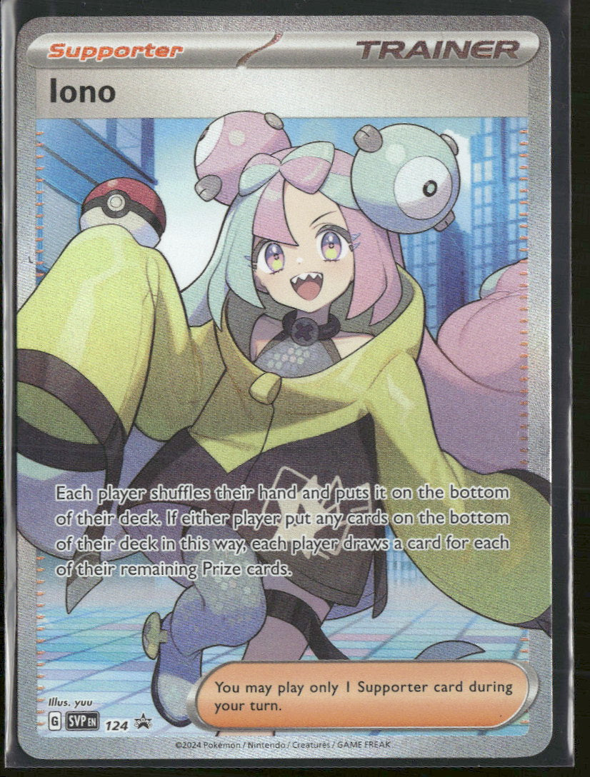 SV: Scarlet & Violet Promo Cards Iono #124