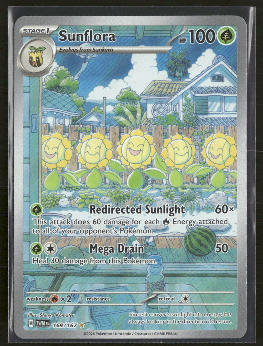 SV06: Twilight Masquerade Sunflora #169/167
