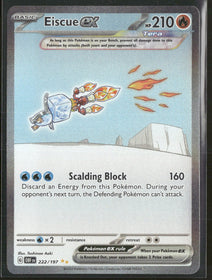 SV03: Obsidian Flames Eiscue ex #222/197