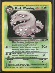 Team Rocket Dark Weezing (14) #14/82