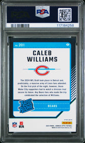 2024 Panini Donruss Optic Holo Caleb Williams 10 PSA #201