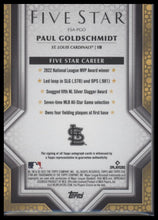 2023 Topps Five Star Autographs Paul Goldschmidt Auto #FSA-PGO