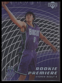 2005-06 Upper Deck Trilogy Andrew Bogut Rookie #/599 #140