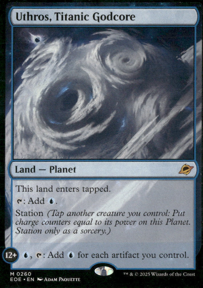 Edge of Eternities Uthros, Titanic Godcore #260