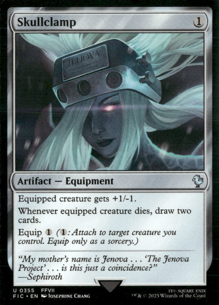 Commander: FINAL FANTASY Skullclamp #355