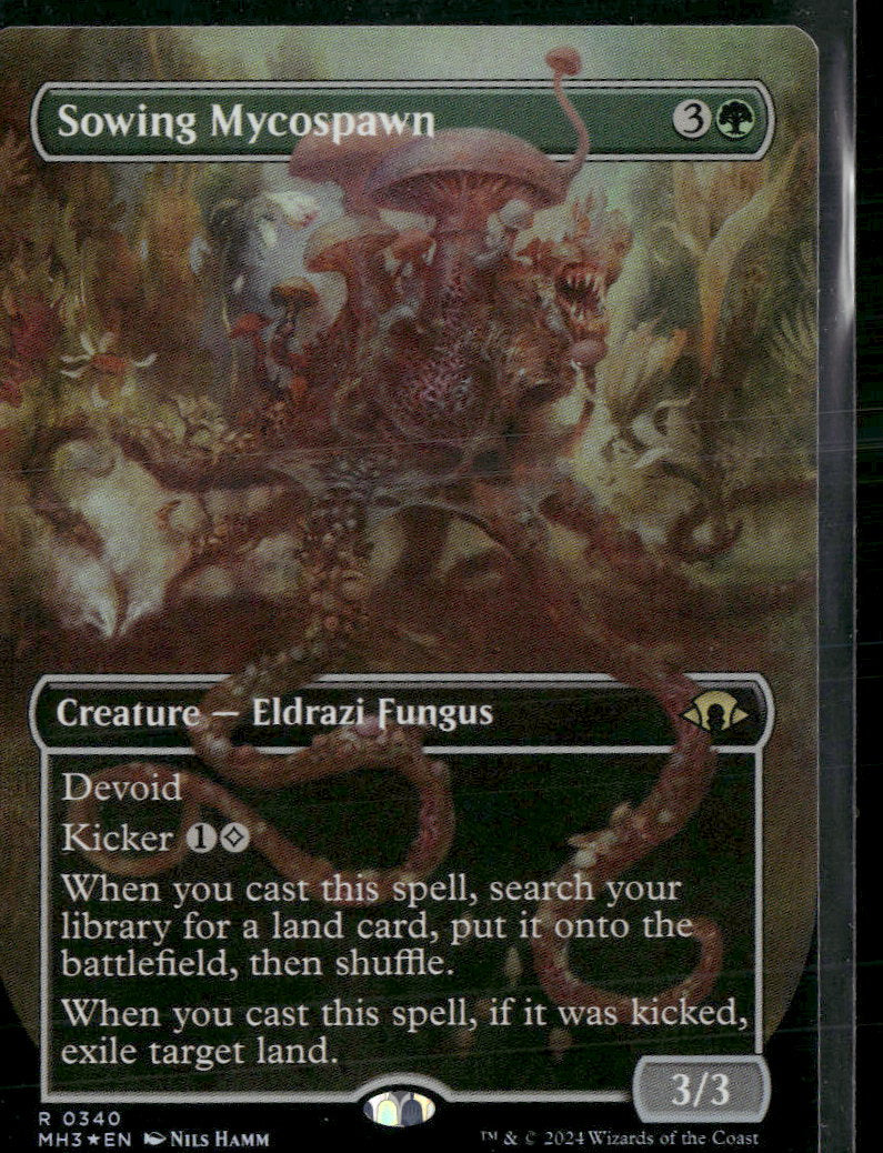Modern Horizons 3 Sowing Mycospawn (Borderless) #340