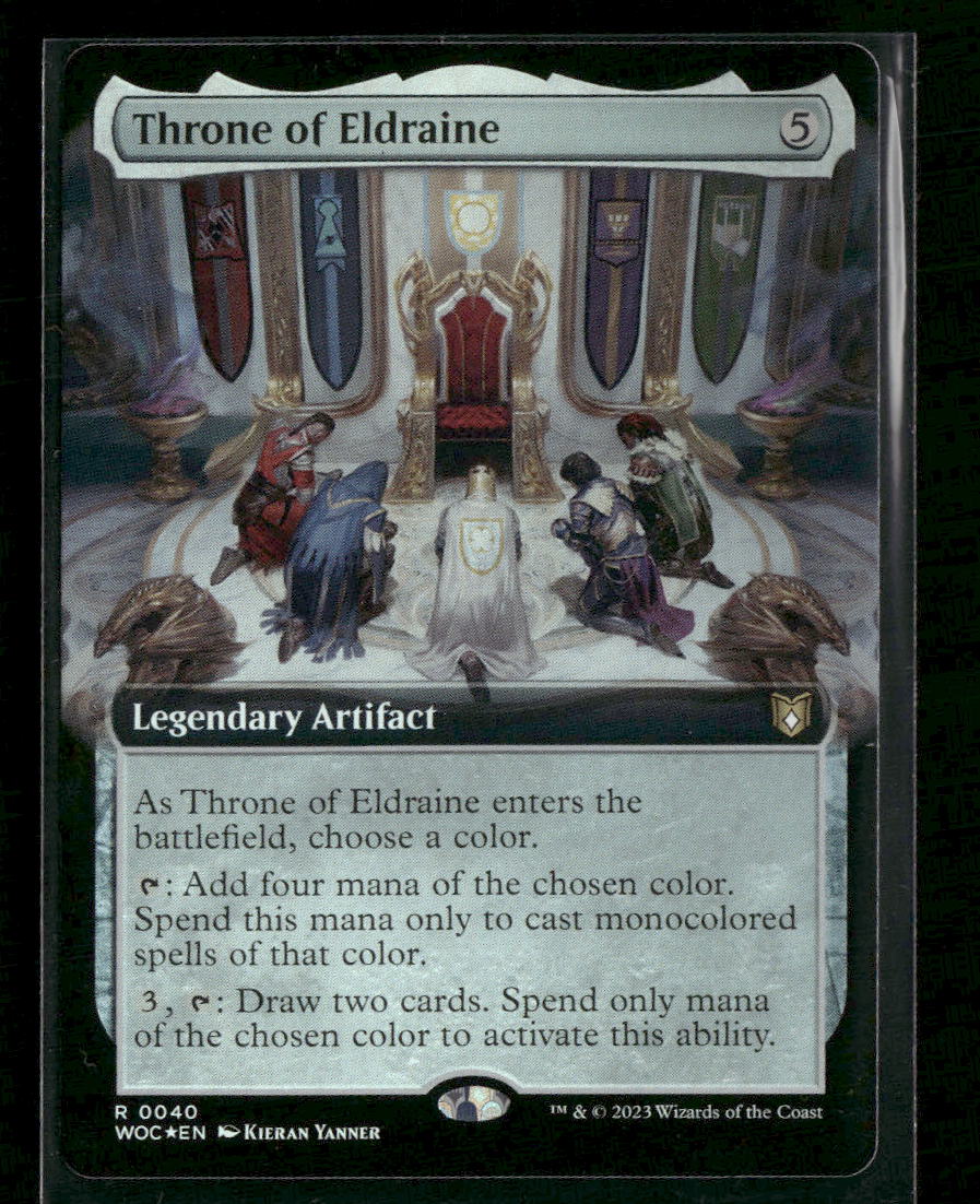 Commander: Wilds of Eldraine Throne of Eldraine (Extended Art) #40