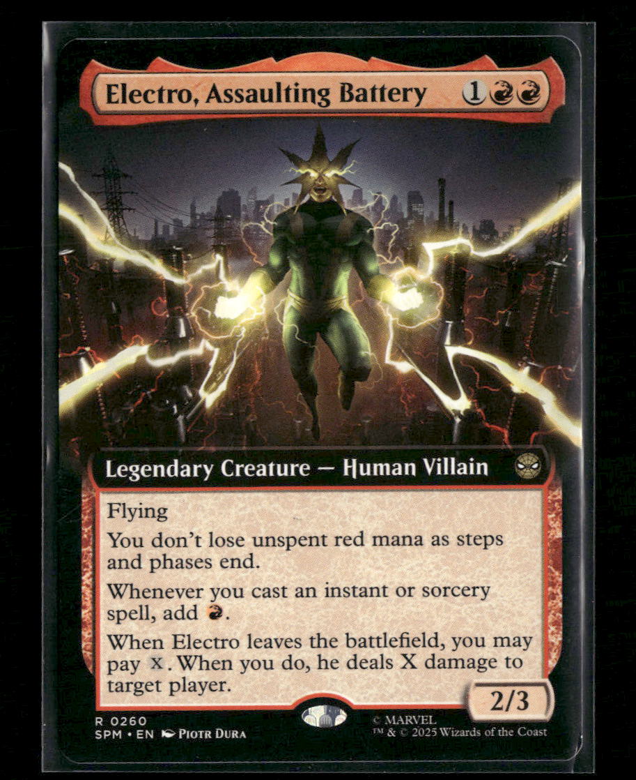 Marvel's Spider-Man Electro, Assaulting Battery (Extended Art) #260
