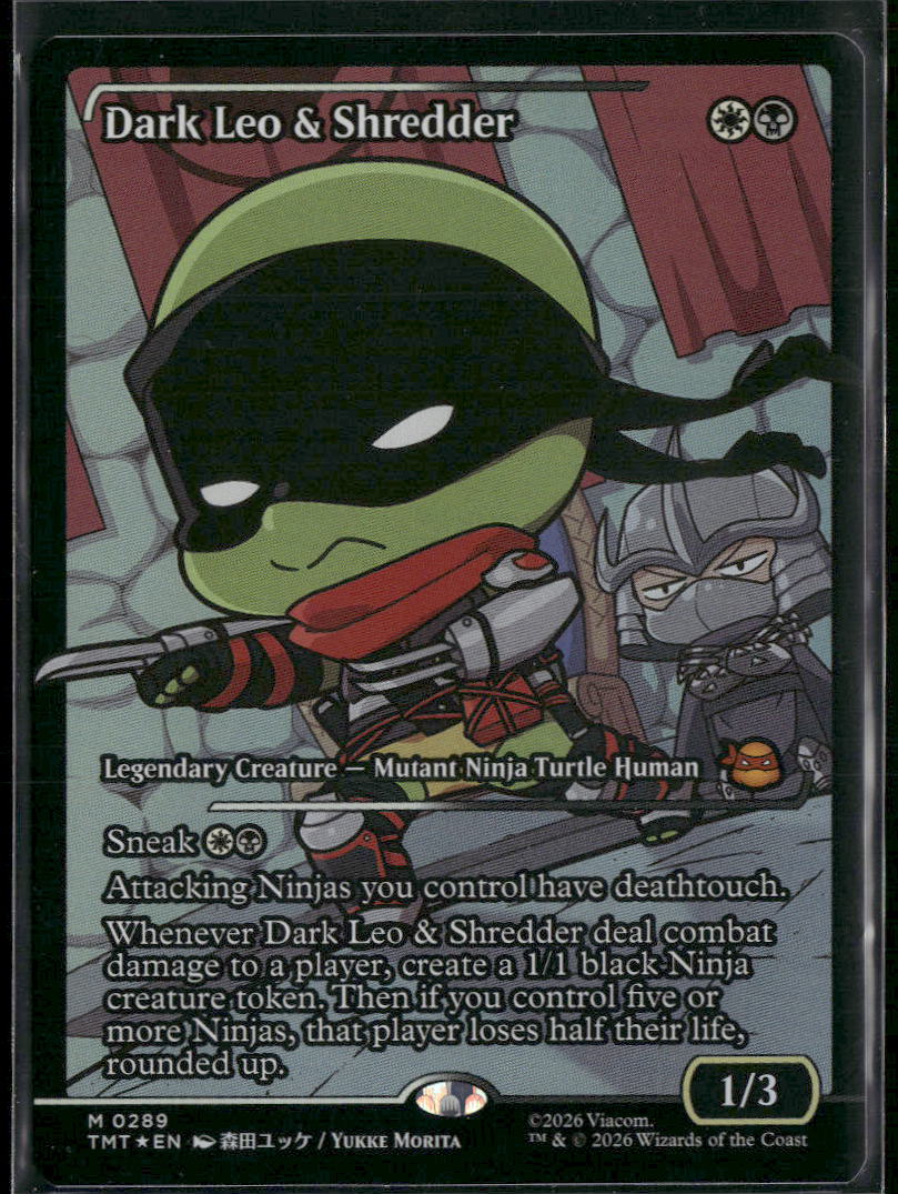 Teenage Mutant Ninja Turtles Dark Leo & Shredder (Showcase) #289