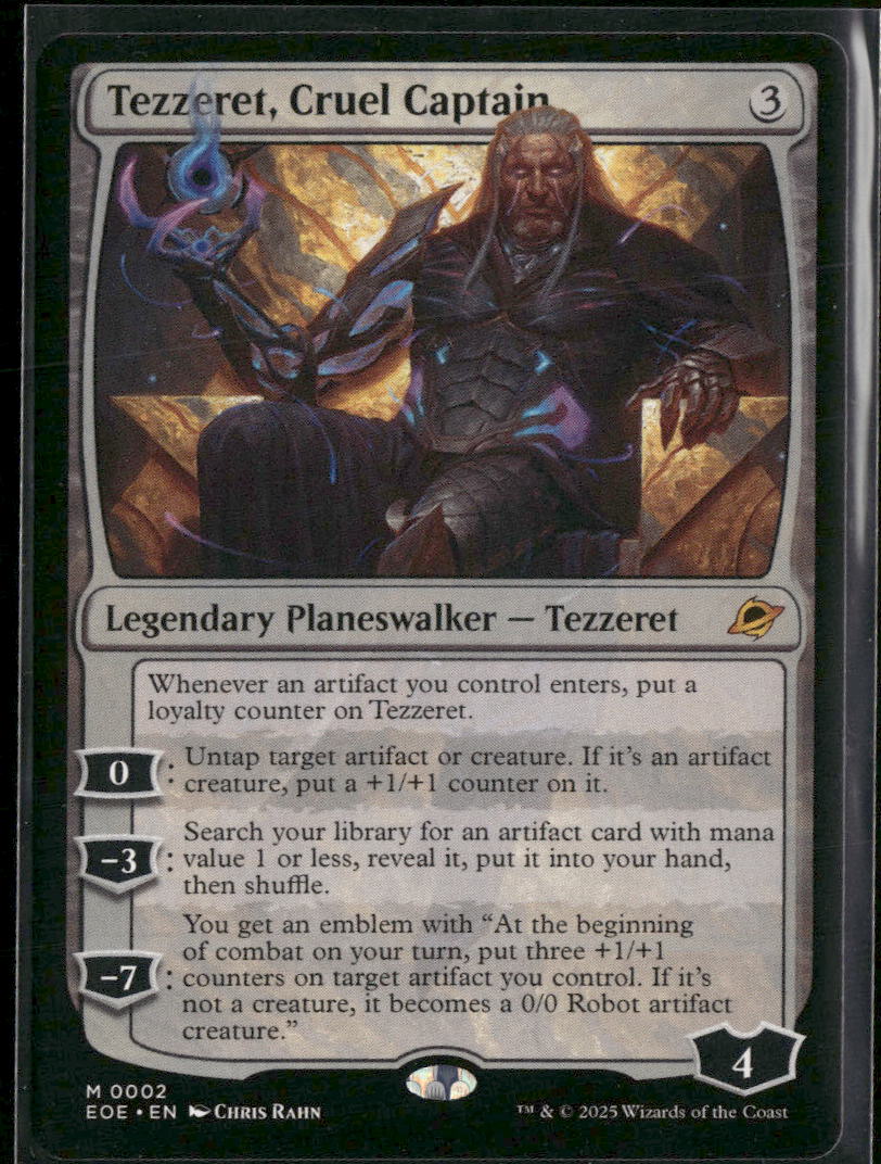 Edge of Eternities Tezzeret, Cruel Captain #2