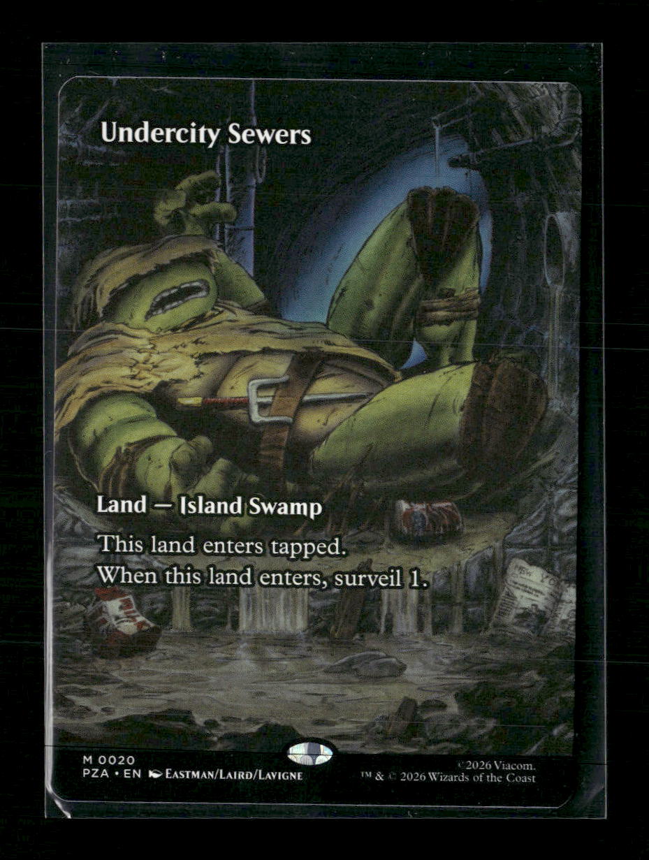 Teenage Mutant Ninja Turtles Source Material Undercity Sewers (Borderless) #20