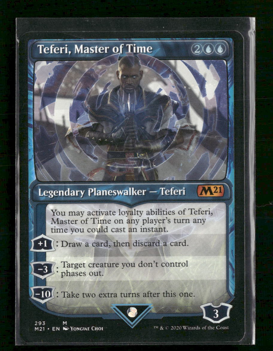 Core Set 2021 Teferi, Master of Time (Showcase) (293) #293