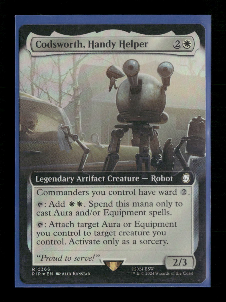 Universes Beyond: Fallout Codsworth, Handy Helper (Extended Art) #366