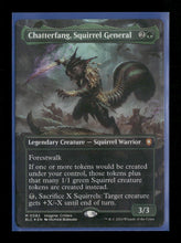 Commander: Bloomburrow Chatterfang, Squirrel General (Borderless) #82