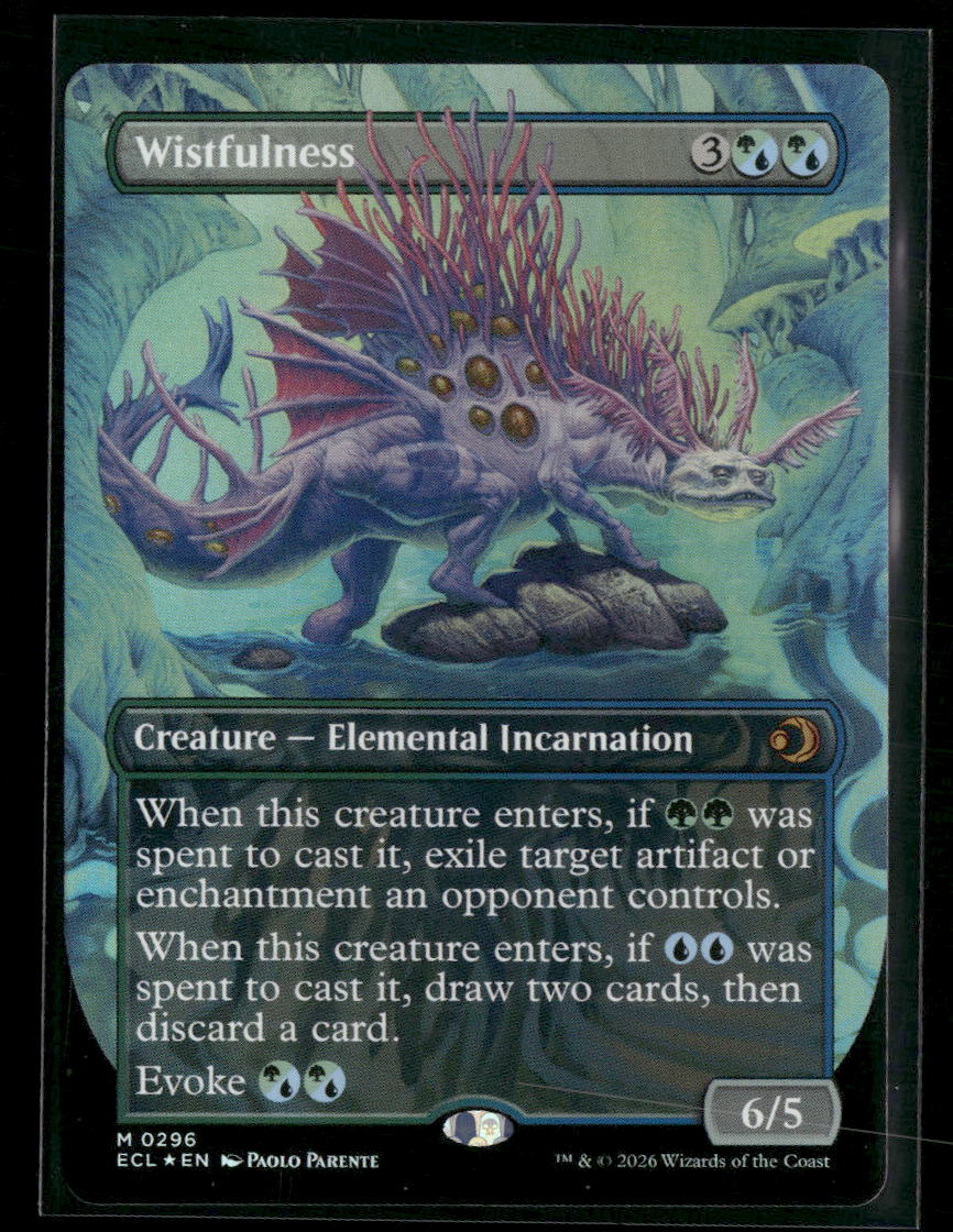 Lorwyn Eclipsed Wistfulness (Borderless) #296