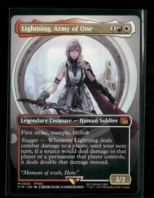 FINAL FANTASY Lightning, Army of One (0320) (Borderless) #320