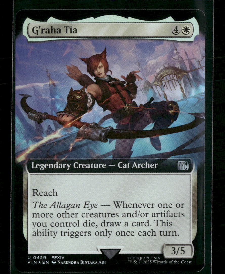 FINAL FANTASY G'raha Tia (Extended Art) #429