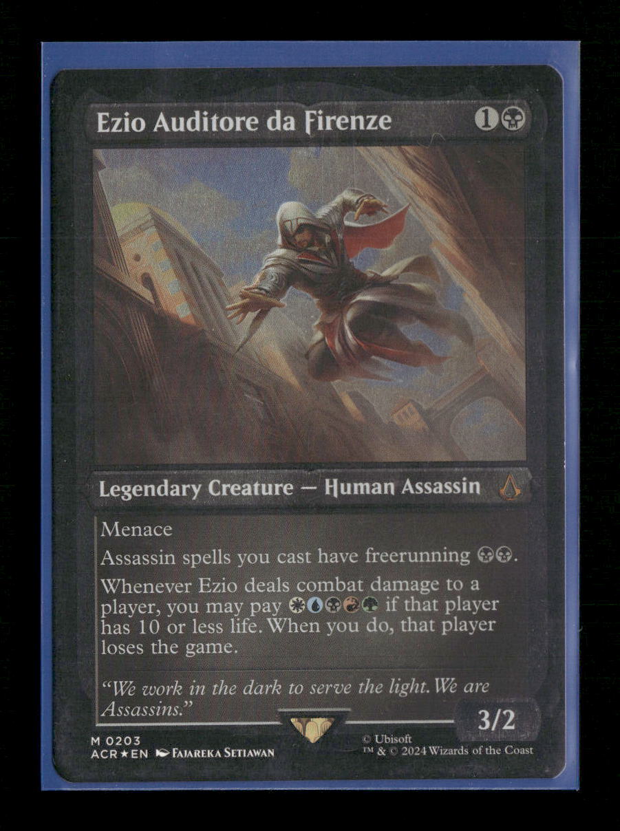 Universes Beyond: Assassin's Creed Ezio Auditore da Firenze (Foil Etched) #203