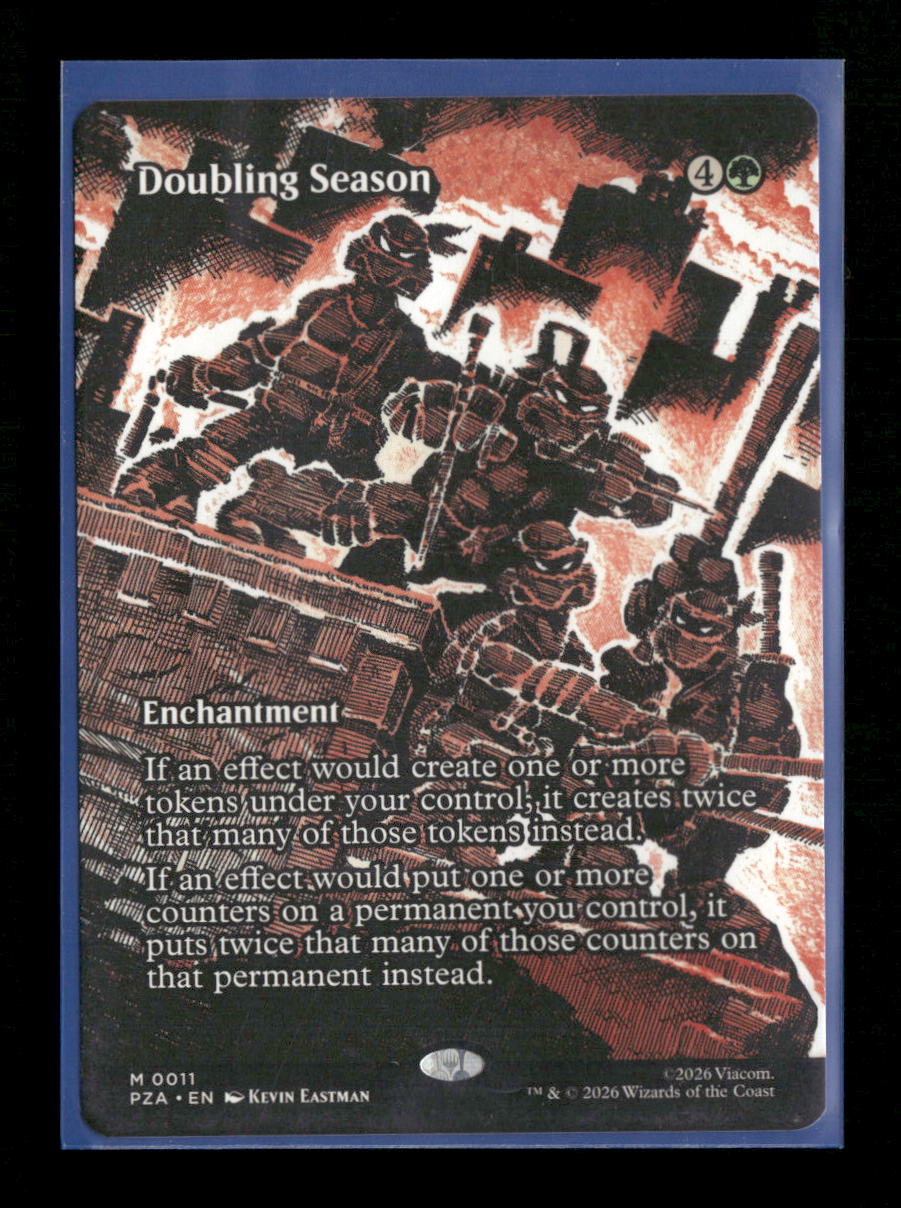 Teenage Mutant Ninja Turtles Source Material Doubling Season (Borderless) #11