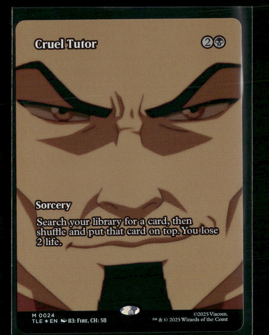 Avatar: The Last Airbender: Eternal-Legal Cruel Tutor (Borderless) #24
