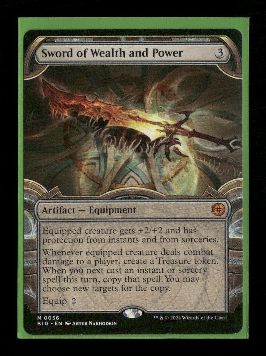 The Big Score Sword of Wealth and Power (Showcase) #56