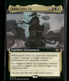 Outlaws of Thunder Junction Annie Joins Up (Extended Art) #347