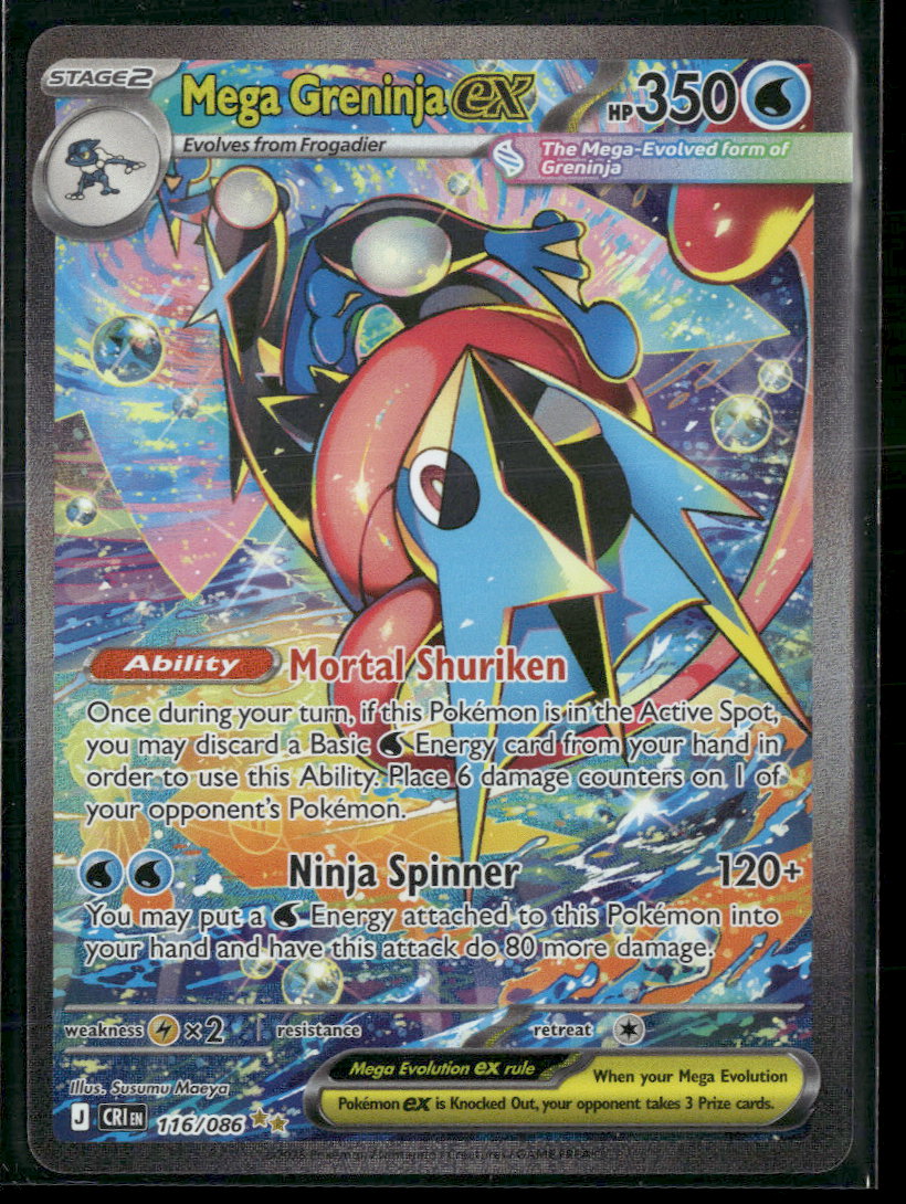 ME04: Chaos Rising Mega Greninja ex #116/086