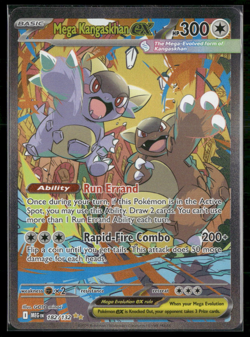 ME01: Mega Evolution Mega Kangaskhan ex #182/132