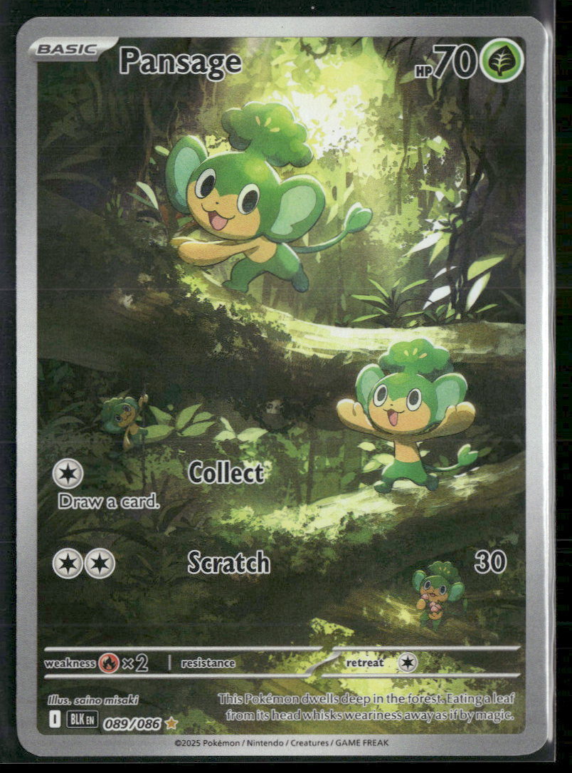 SV: Black Bolt Pansage #089/086