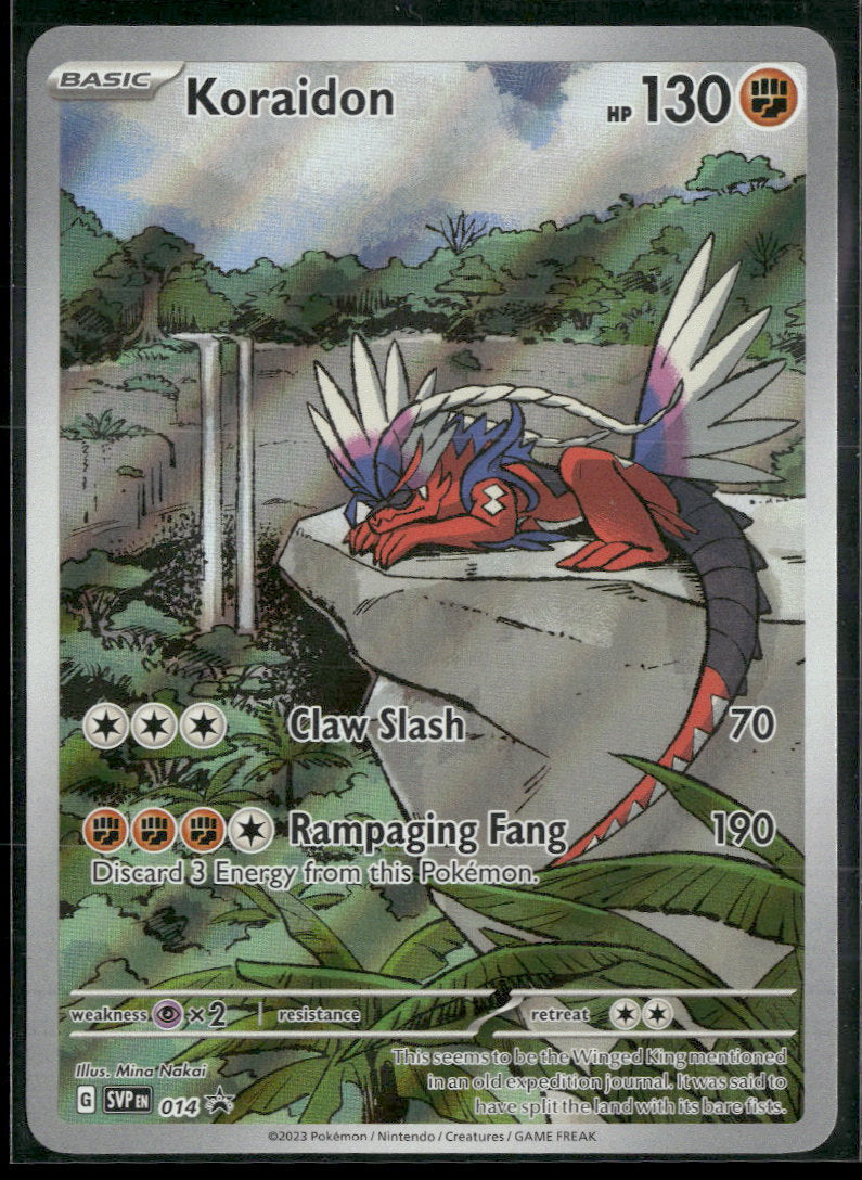SV: Scarlet & Violet Promo Cards Koraidon #014