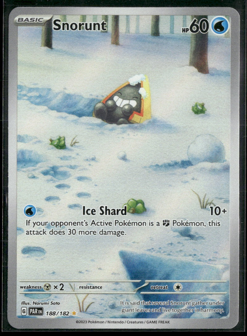 SV04: Paradox Rift Snorunt #188/182