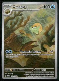 SV: Scarlet & Violet 151 Omanyte #180/165