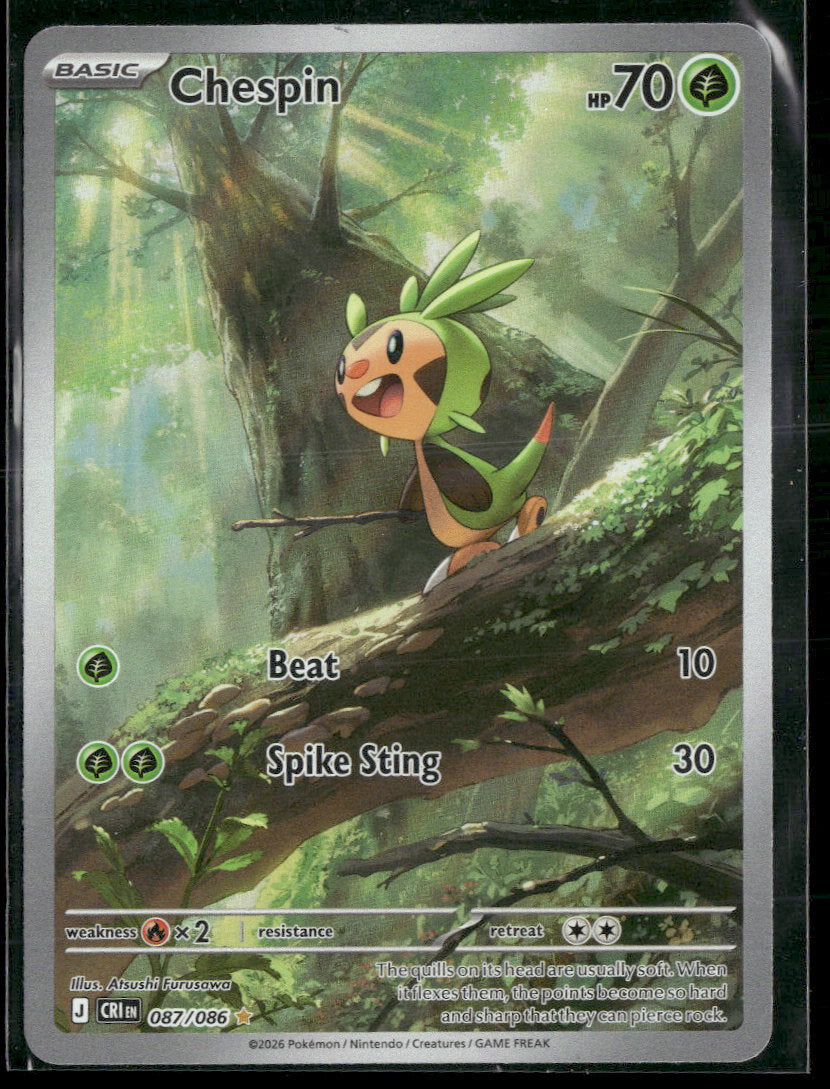 ME04: Chaos Rising Chespin #087/086