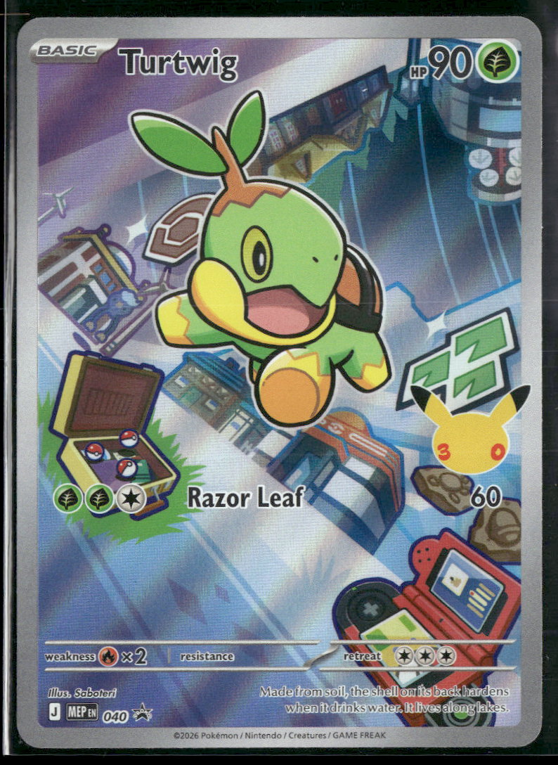 ME: Mega Evolution Promo Turtwig #040