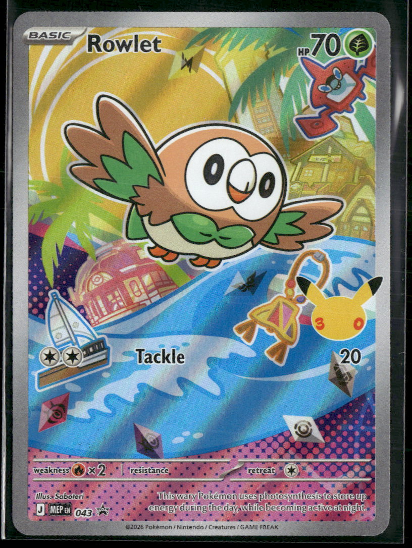 ME: Mega Evolution Promo Rowlet #043