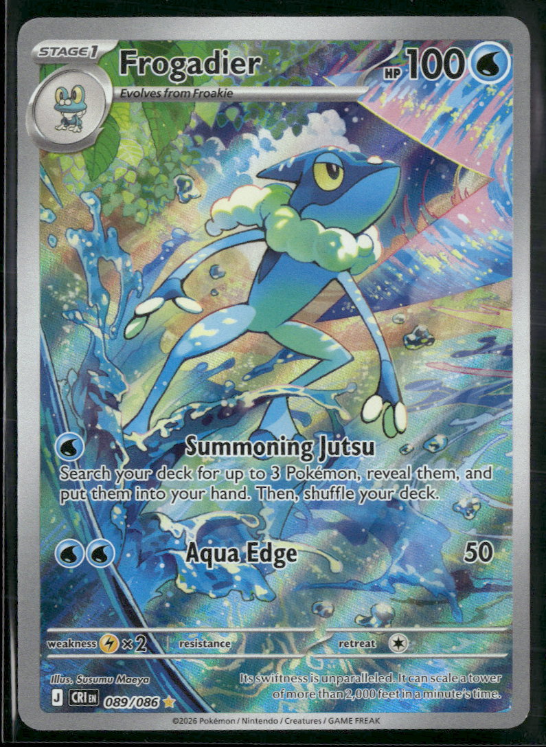 ME04: Chaos Rising Frogadier #089/086