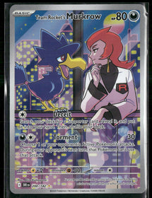 SV10: Destined Rivals Team Rocket's Murkrow #200/182