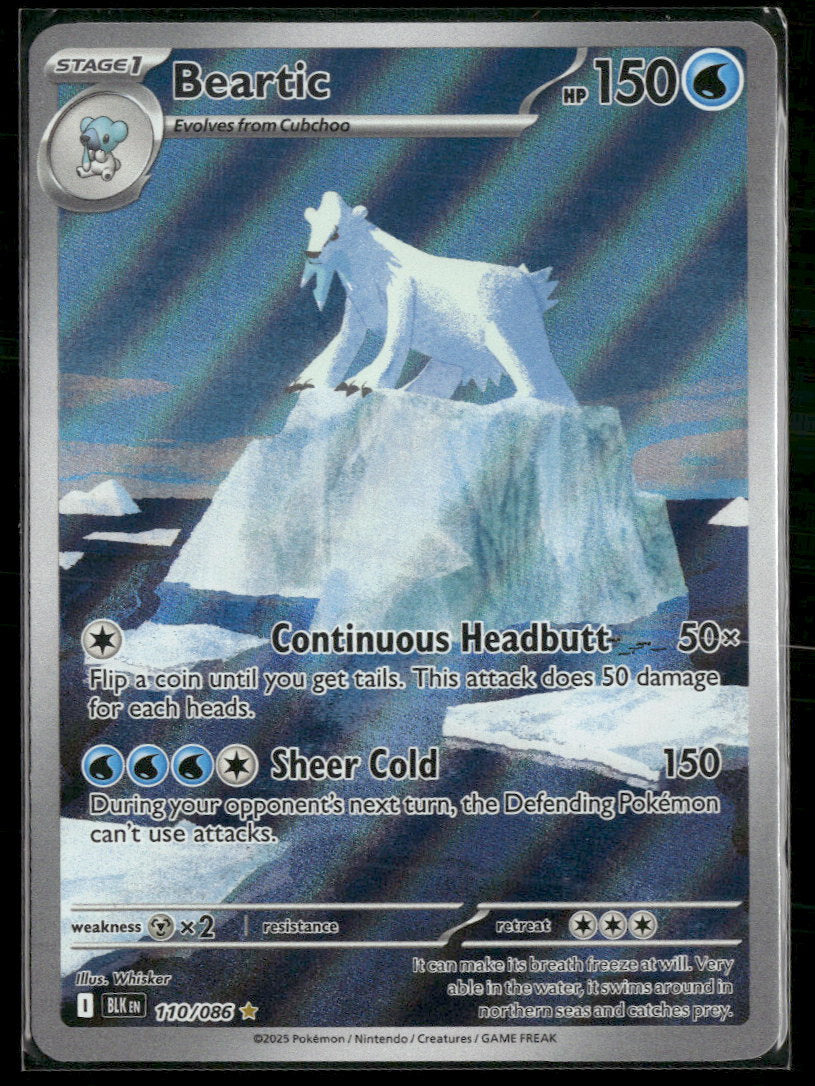 SV: Black Bolt Beartic #110/086
