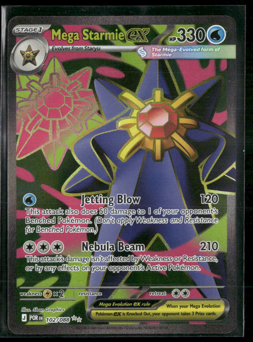 ME03: Perfect Order Mega Starmie ex #102/088