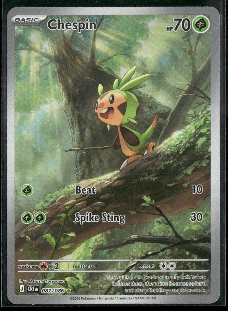 ME04: Chaos Rising Chespin #087/086