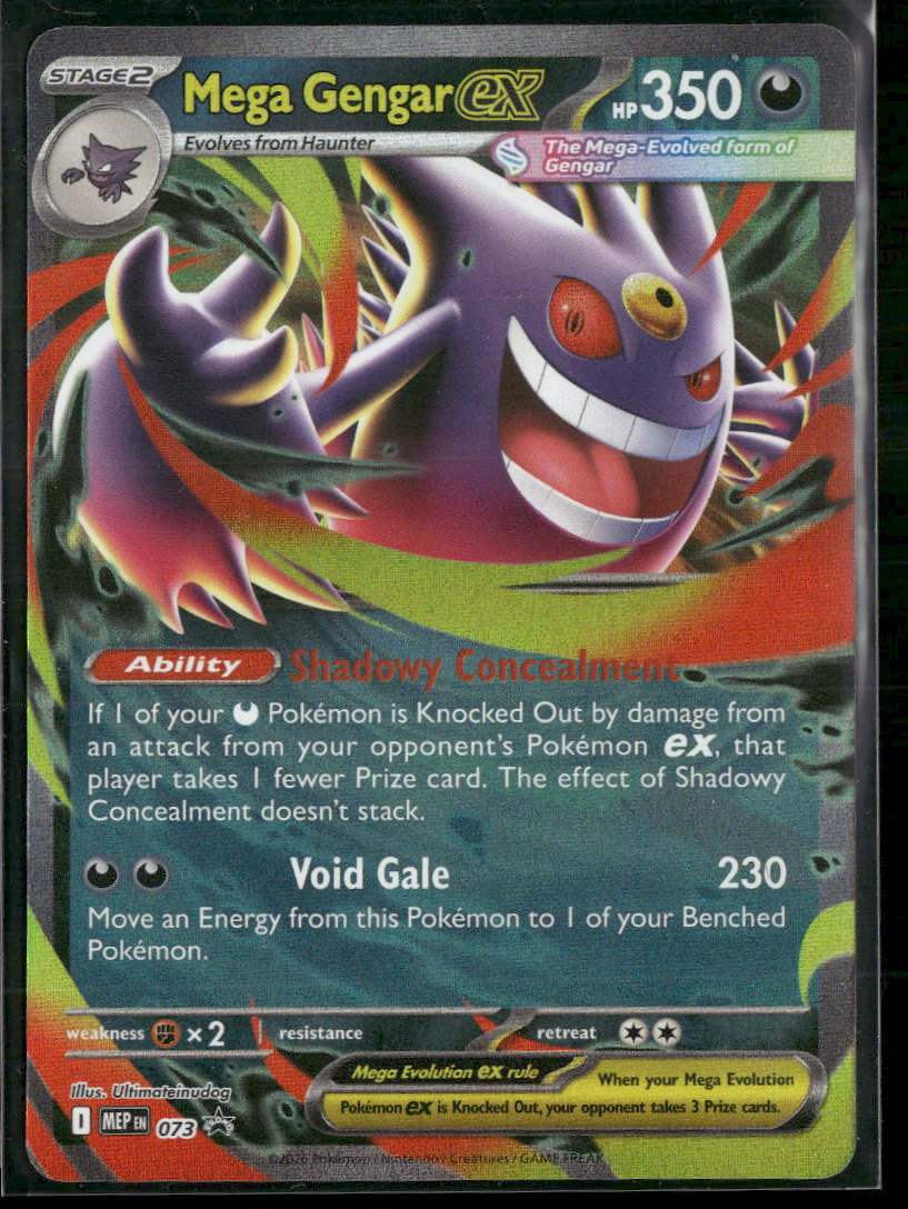ME: Mega Evolution Promo Mega Gengar ex #073