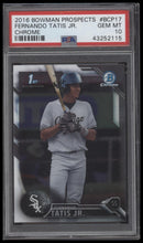 2016 Bowman Prospects Chrome Fernando Tatis Jr. 10 PSA #BCP17