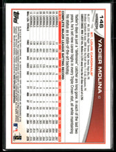 2013 Topps Chrome Refractors Yadier Molina #146