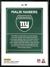 2024 Donruss Downtown Malik Nabers #18