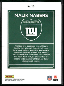 2024 Donruss Downtown Malik Nabers #18