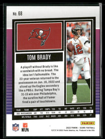 2022 Score Stars Tom Brady #/399 #68