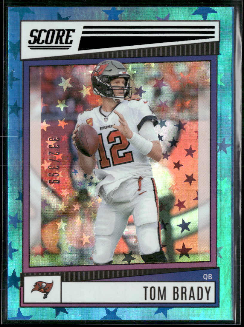 2022 Score Stars Tom Brady #/399 #68