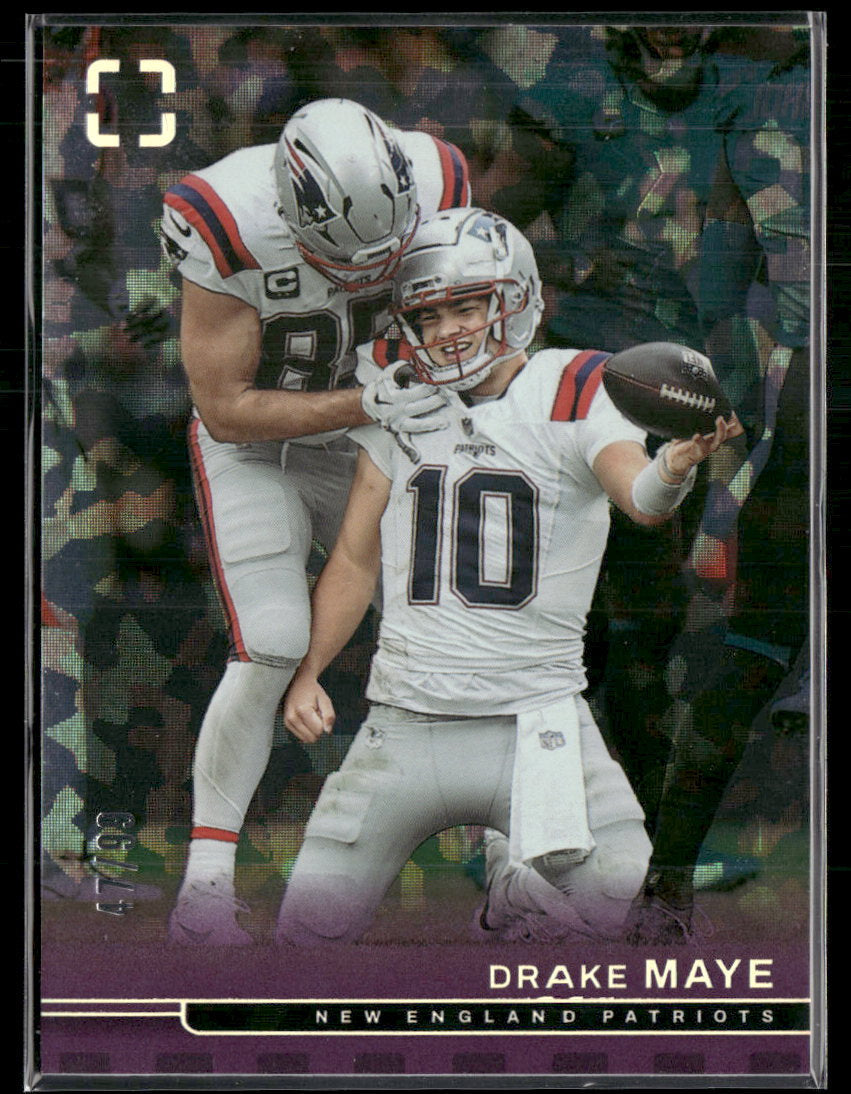 2025 Panini Photogenic Purple Drake Maye #/99 #7