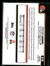 2025 Topps Chrome Hot Pink X-Fractor Shedeur Sanders Rookie #315